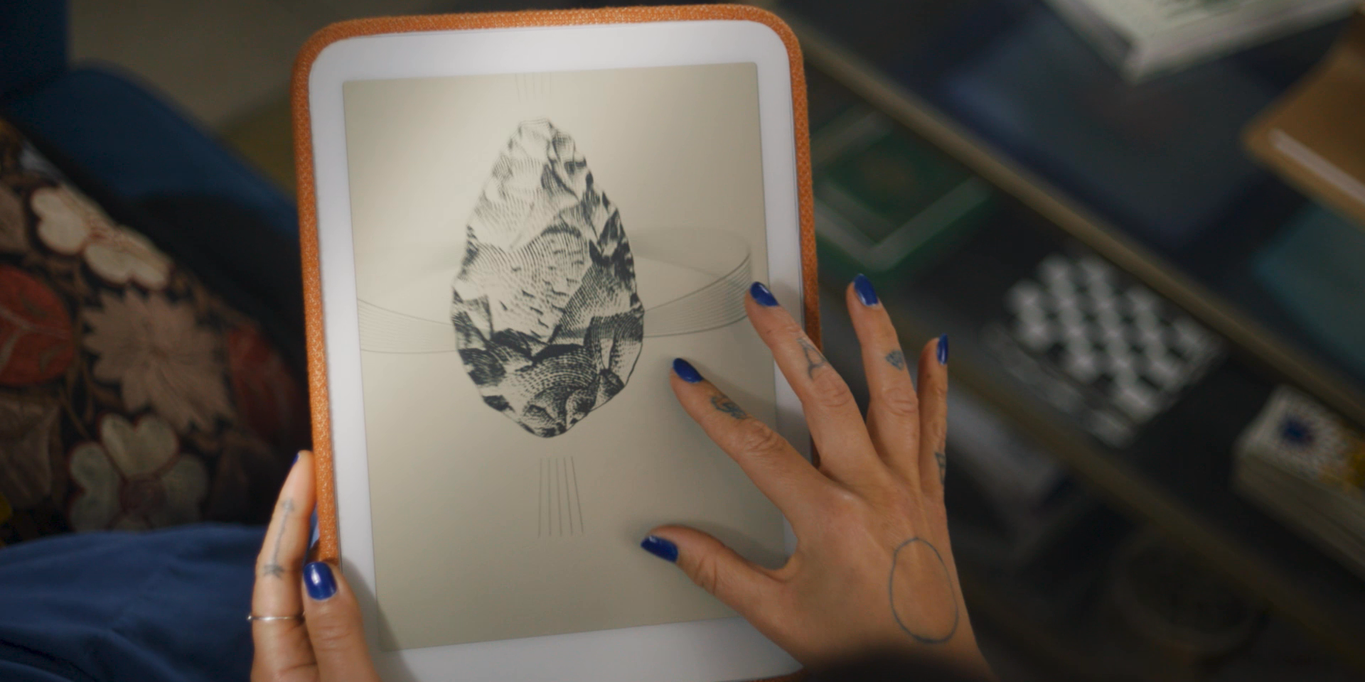 Az e-ink minden jó tulajdonsága, de 60 Hz-en