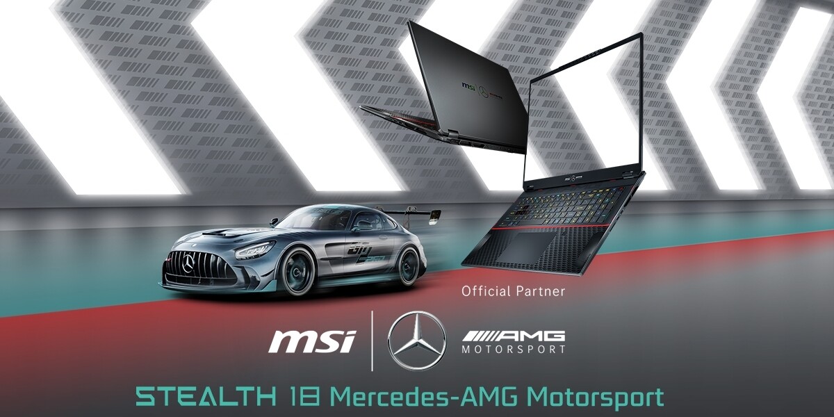 Computex 2024: az MSI és a Mercedes-AMG frigyéből két laptop született