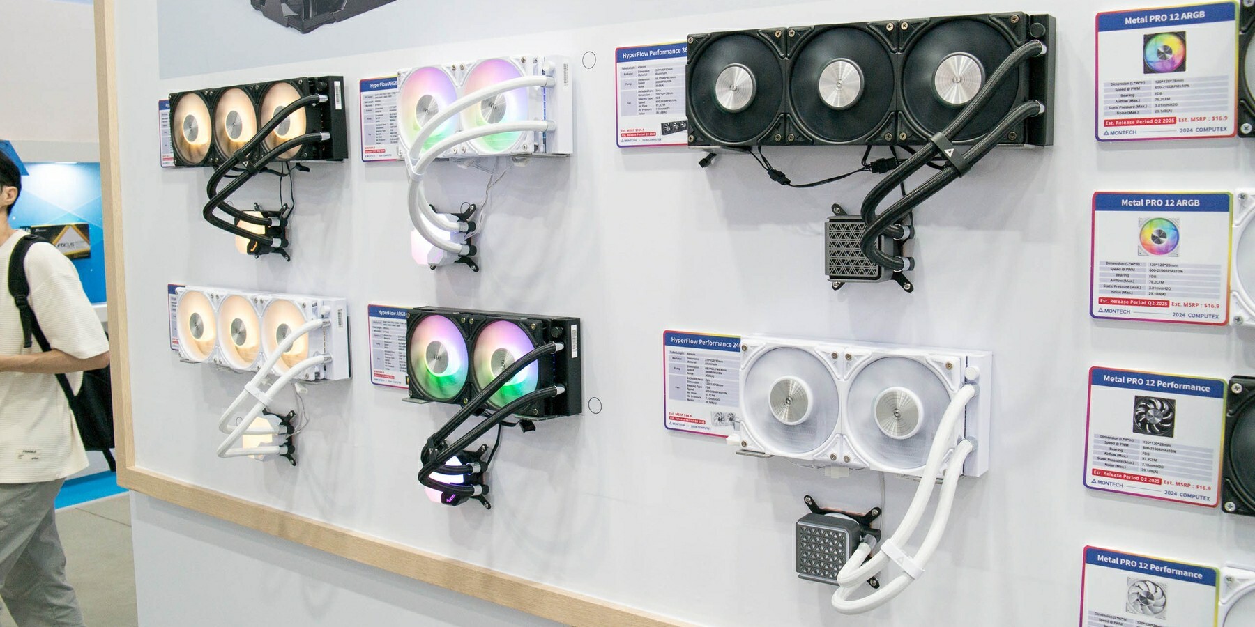 Computex 2024: kompakt AIO-k és tápegységek a Montech receptje alapján