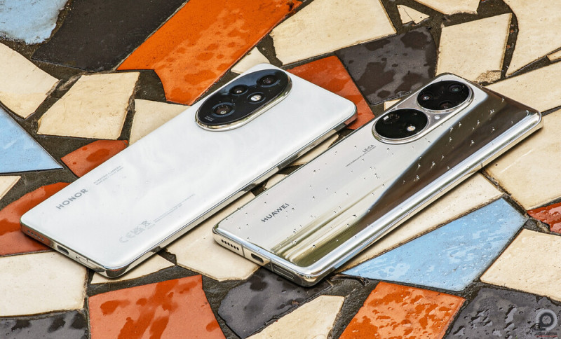 A Honor 200 Pro a Huawei P50 Pro balján