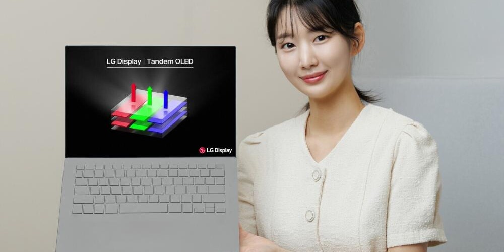 Notebookokba érkezhet meg az LG Tandem OLED kijelzője