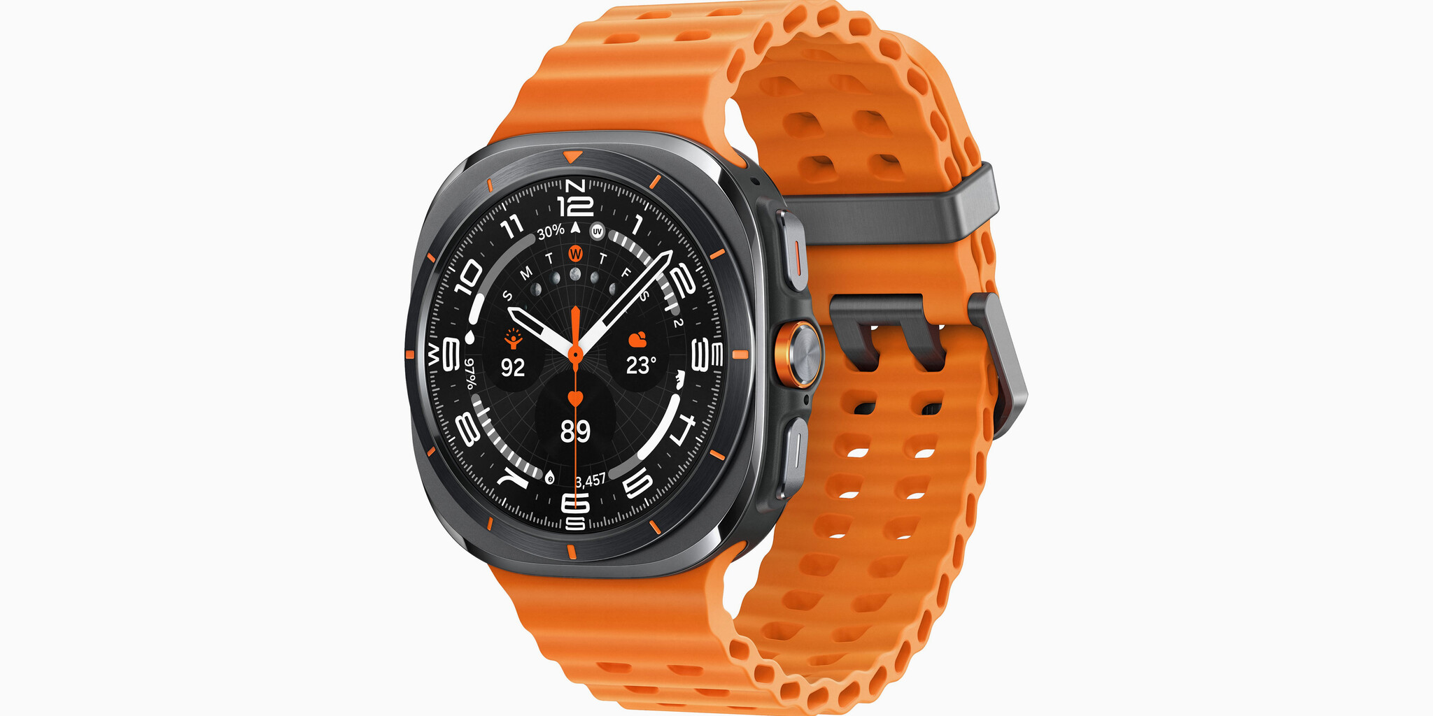 Nem spórol az anyaggal a Galaxy Watch Ultra