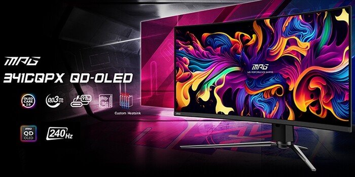 Ultraszéles QD-OLED monitorral bővítette kínálatát az MSI