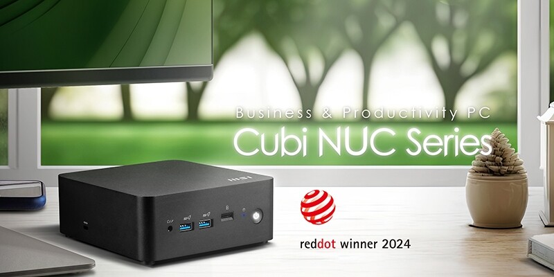Irodázós mini PC-vel gyarapodott az MSI Cubi NUC termékcsaládja