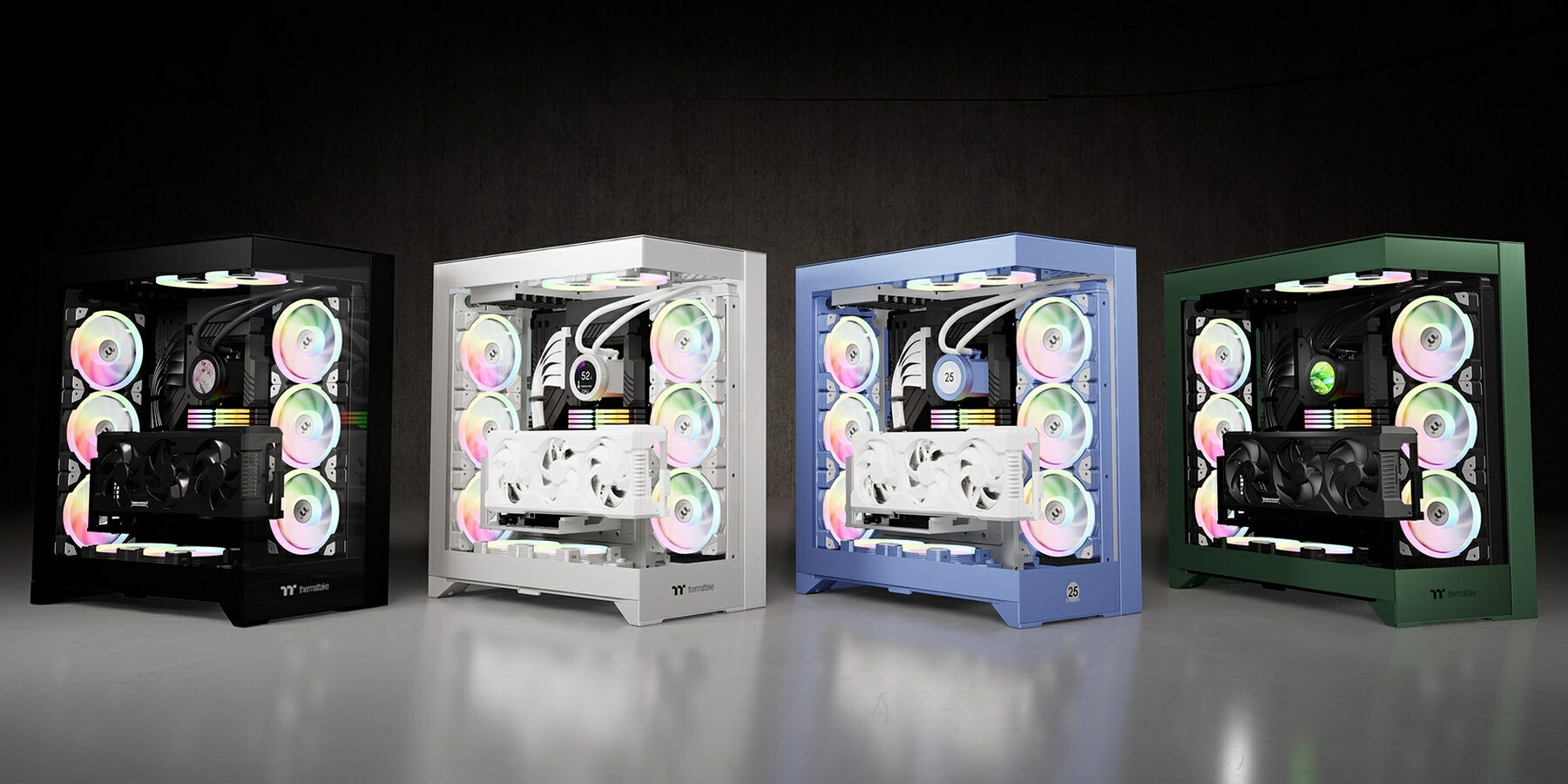 E-ATX-es Thermaltake ház, akár "lopakodó" alaplapokhoz is