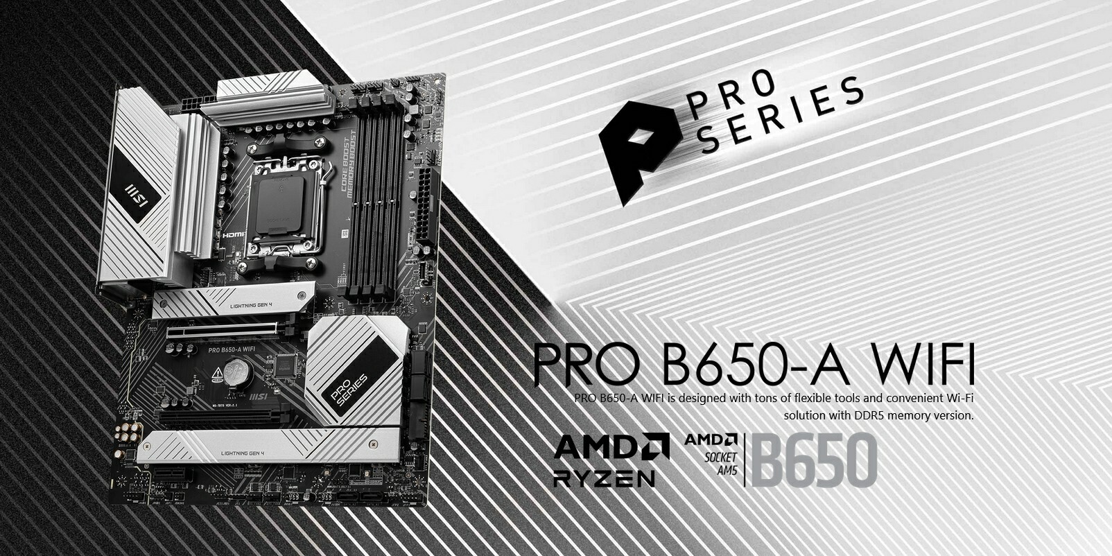 A lényegre koncentrál az MSI Socket AM5-ös alaplapja