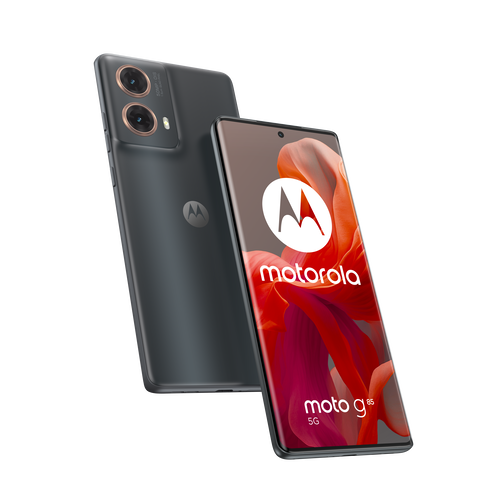 Moto G85 5G a klasszikus fekete színben