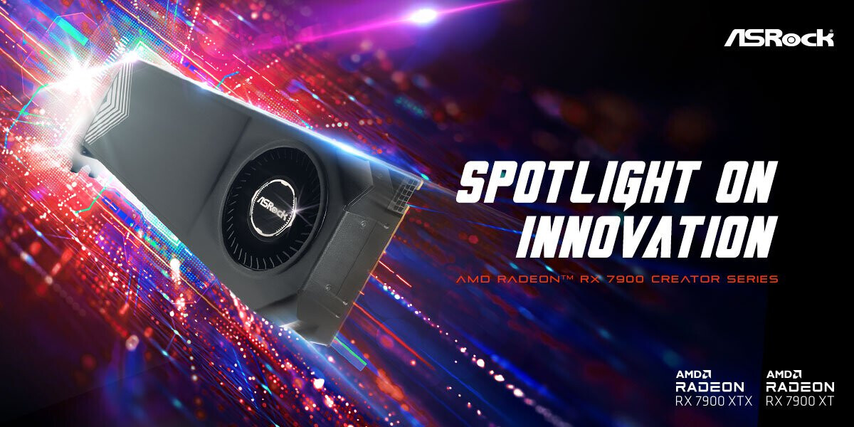 12V-2x6 csatolóval jönnek az ASRock bloweres csúcs-Radeonjai