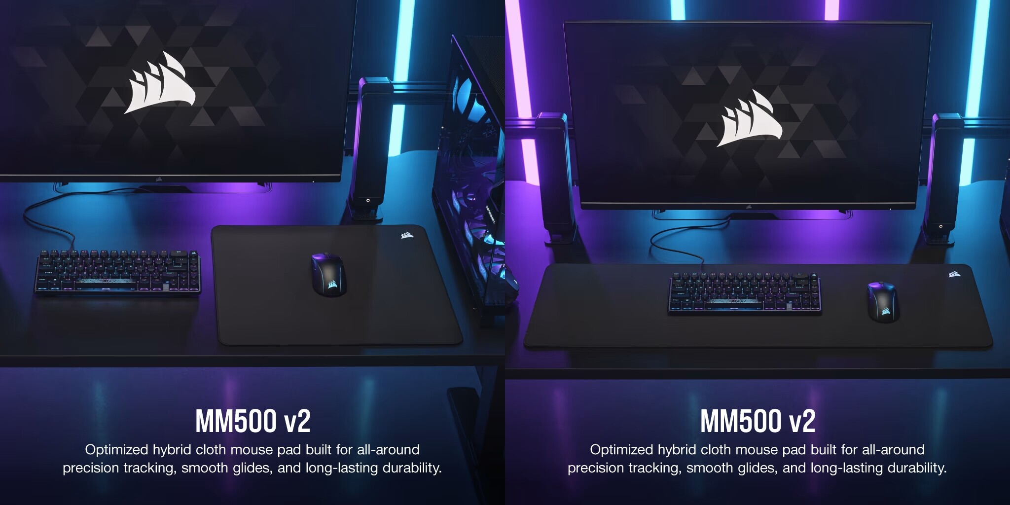 Megérkezett a Corsair MM500 egéralátétek friss nemzedéke