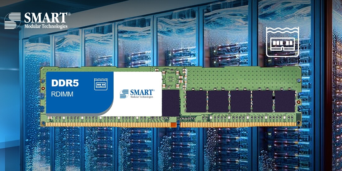 SMART RDIMM memória folyadékba merített szerverekhez