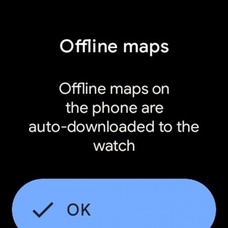 Offline Google Térkép a Wear OS-en