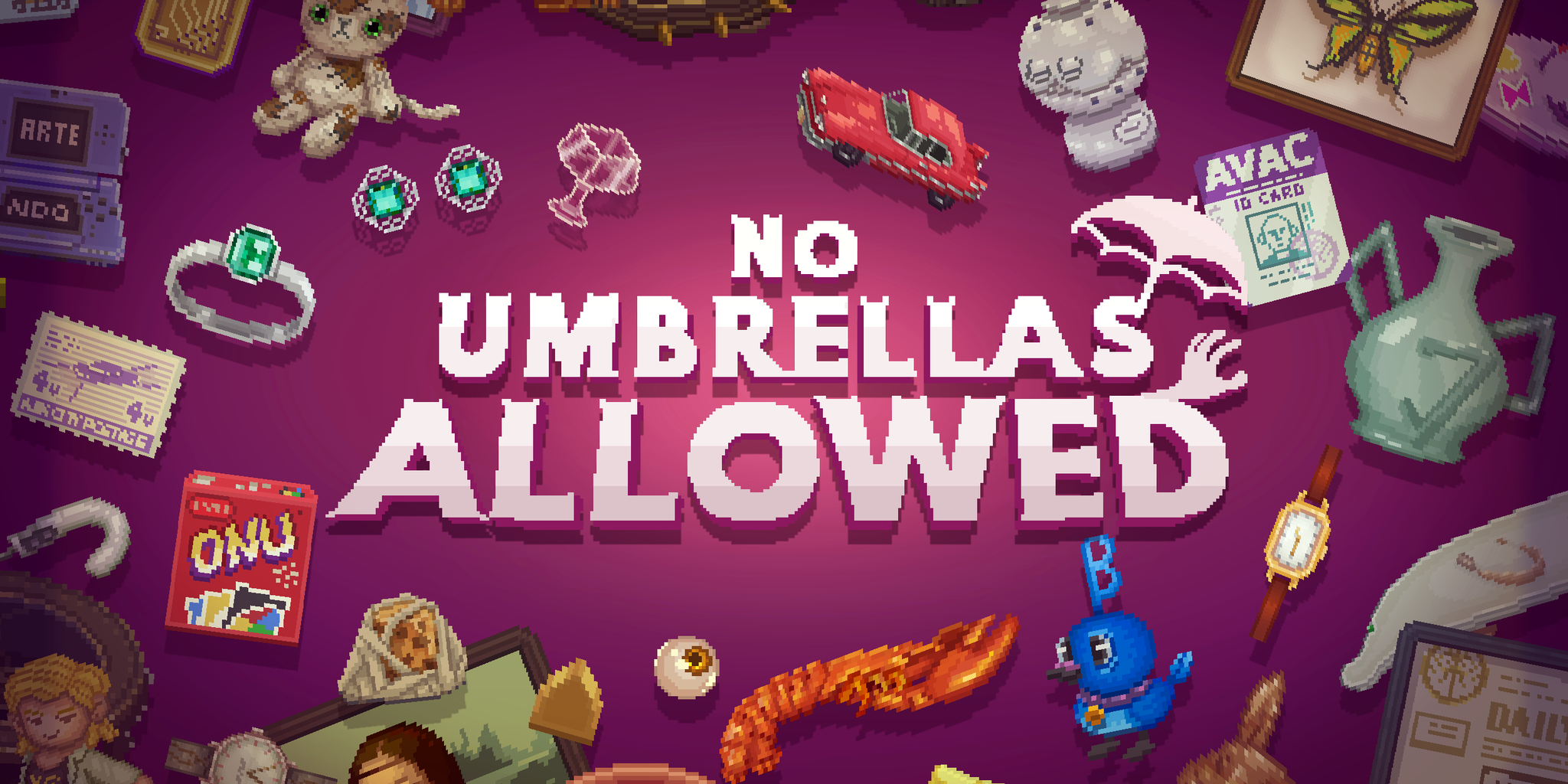 No Umbrellas Allowed teszt