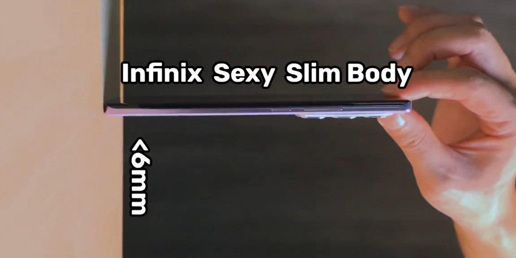 A legvékonyabb címére hajt az Infinix?