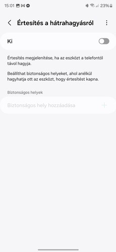 A Samsung készülékkereső hálózata