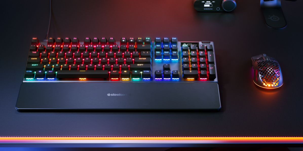 A SteelSeries felfrissítette az Apex Pro sorozatú klaviatúráit
