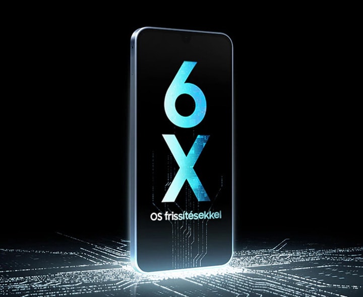 Hat évig frissül a Galaxy A16 5G rendszere és biztonsága