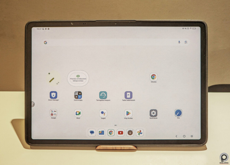 A Színes Papír mód és asztali megjelenítés