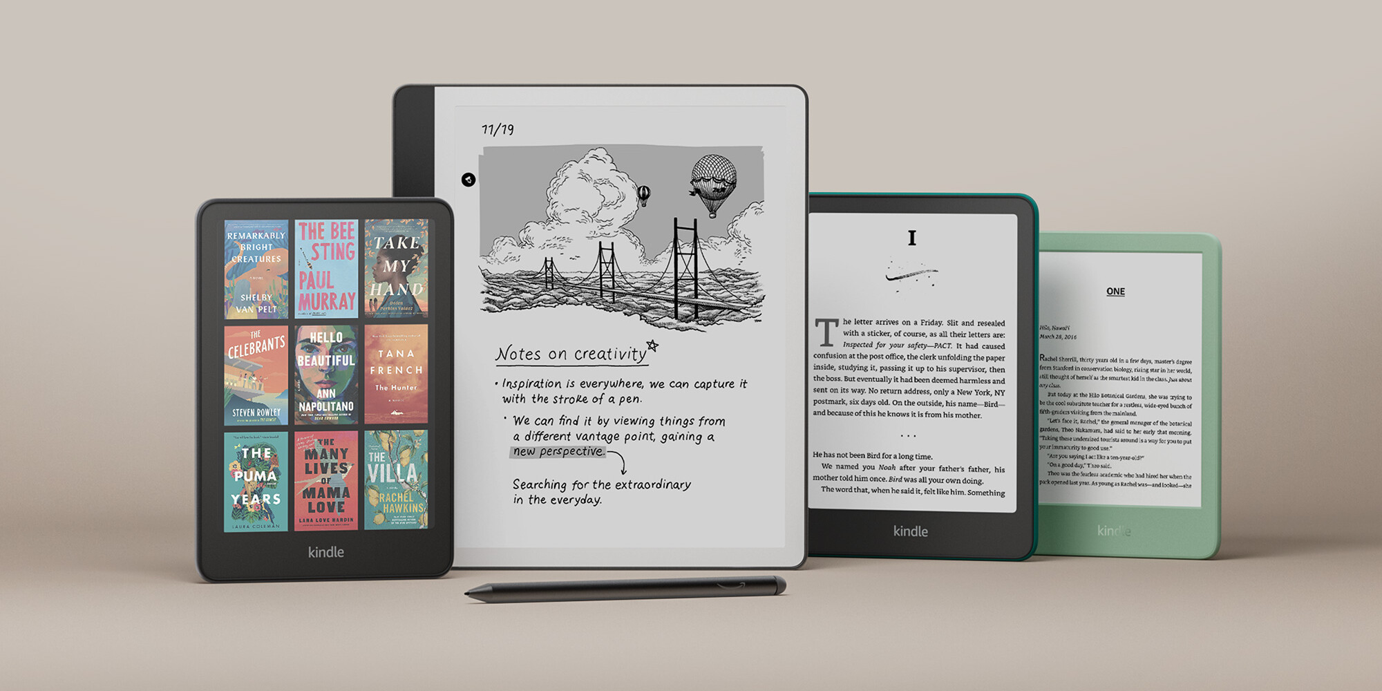Frissült a Kindle termékcsalád, megjelent az első színes kijelzős modell