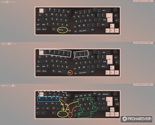 Alternatíva a dedikált numerikus pad helyett, ami tetszés szerint variálható