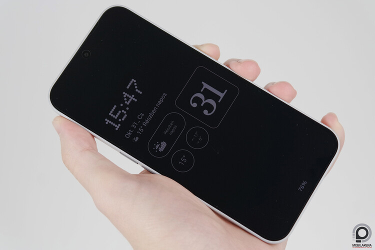 Mindig éber kijelzés widgetekkel