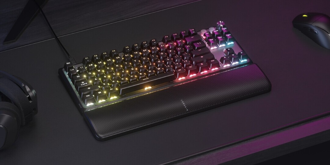 TKL analóg billentyűzet jött Corsair logóval