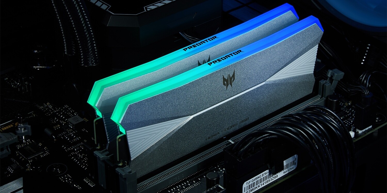 Hamarosan megjelennek az Acer "ragadozó" DDR5 memóriái