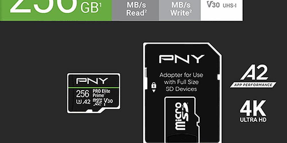 Gyors microSD kártyák a PNY-től