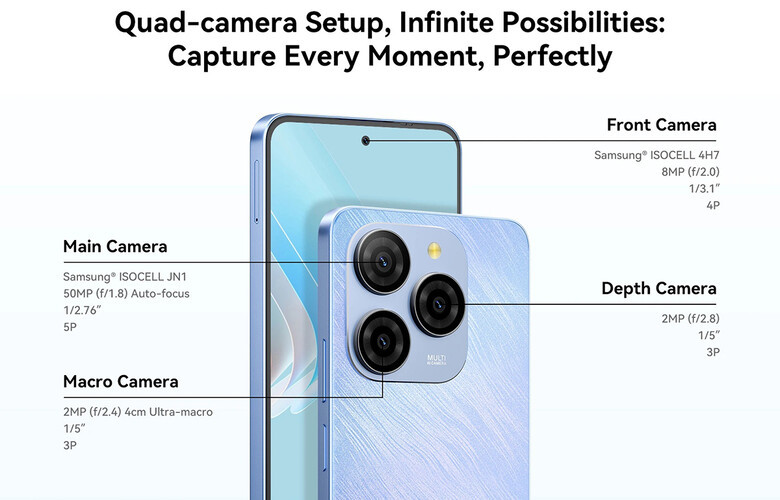 A kamerás repertoár a Shark 9 5G-ben