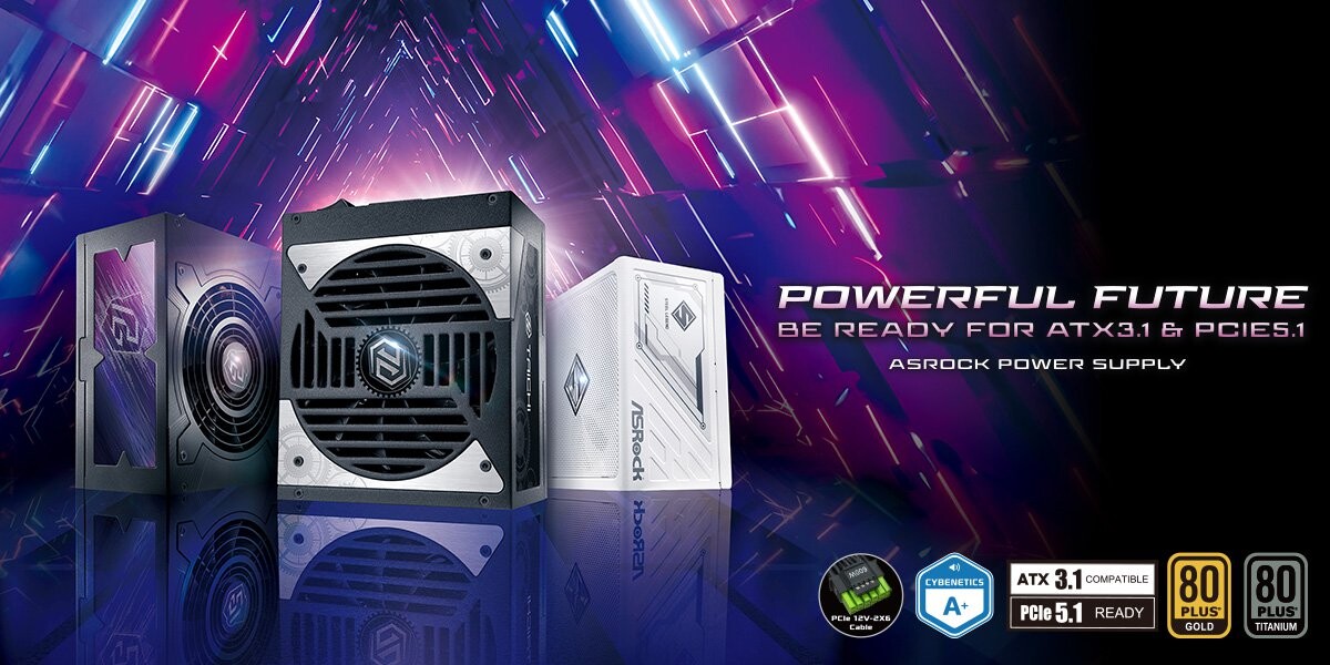 Már az ASRock portfóliójából sem hiányoznak a tápegységek