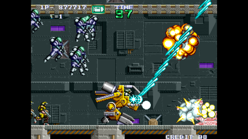 GunForce, játékterem és SNES