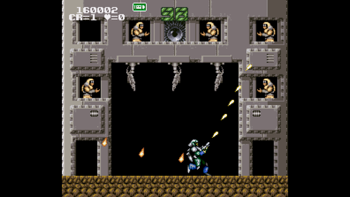 GunForce, játékterem és SNES