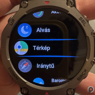 Így jelenik meg a térkép az órán