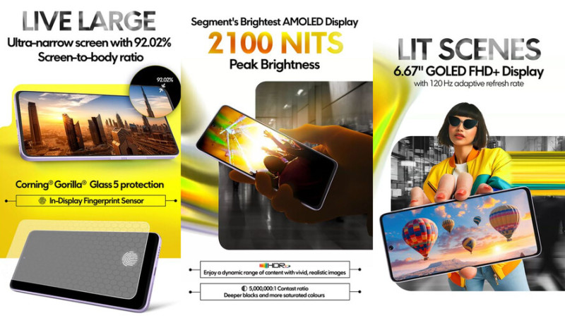 Hivatalos marketinganyagok a Poco M7 Pro 5G-hez