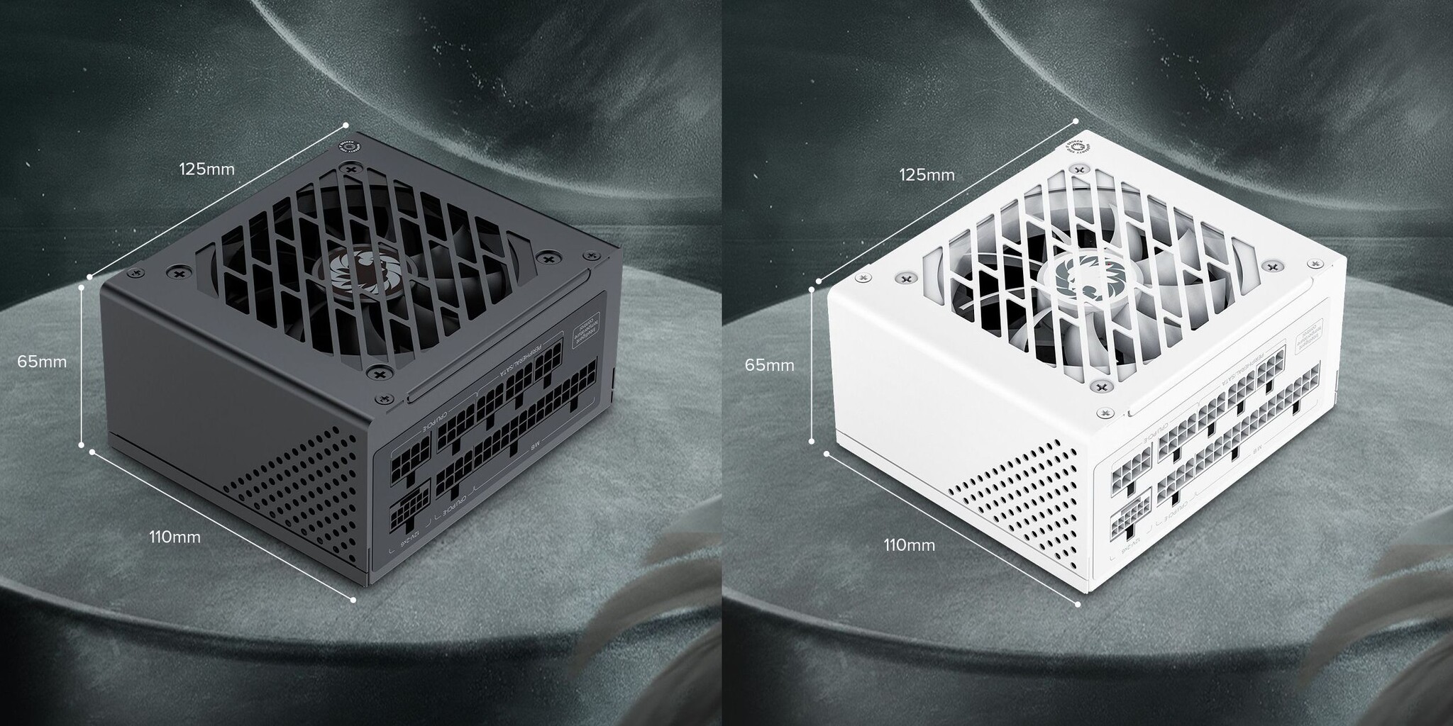 12V-2x6 csatolóval érkező, SFX-es tápok a GameMax kínálatából