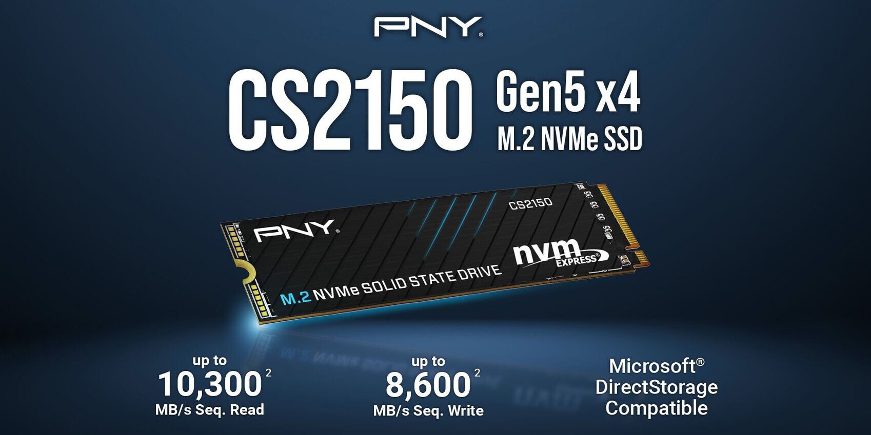 10 GB/s-mal olvasó PNY SSD jött a belépőszintre
