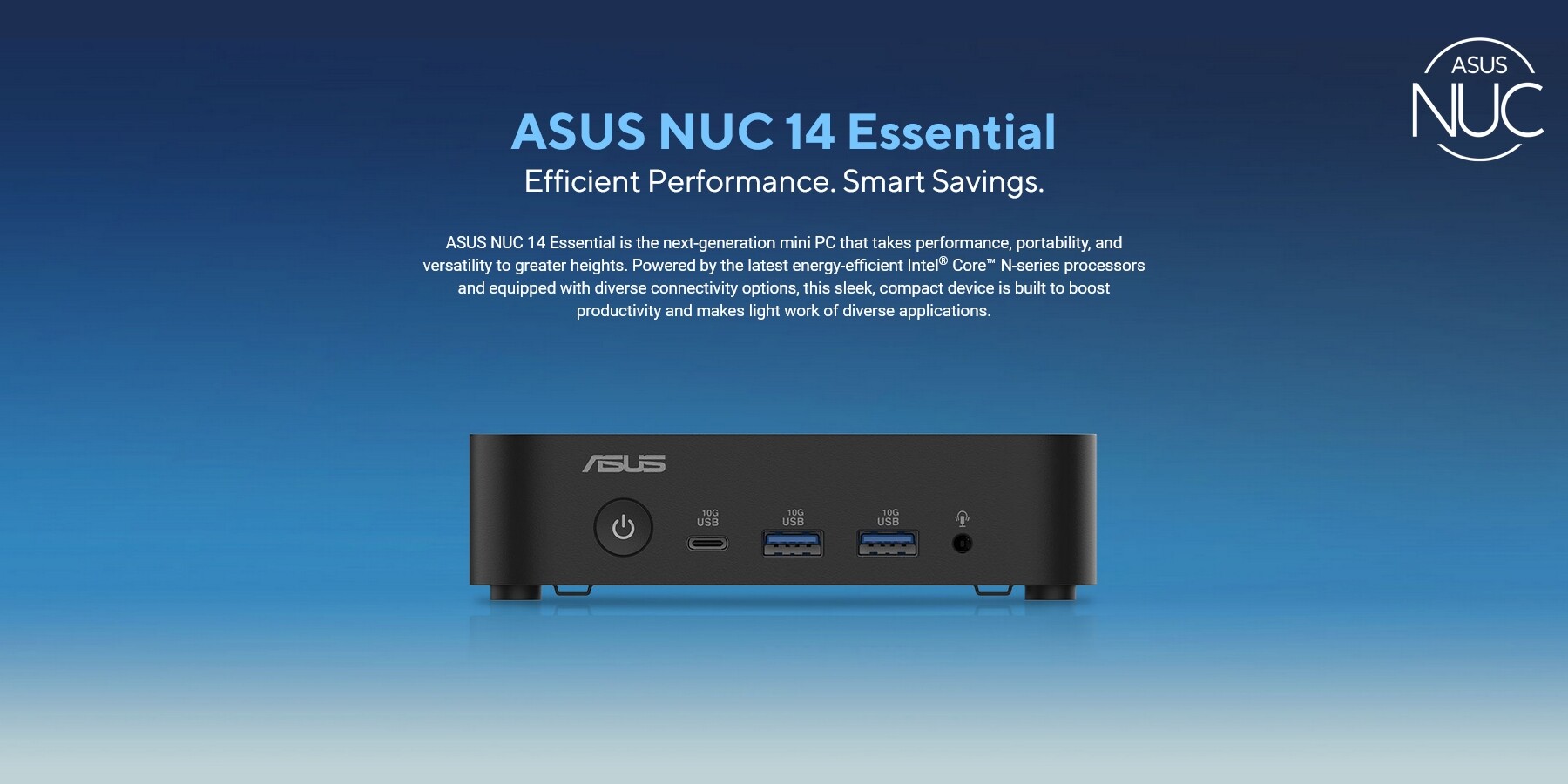 0,56 literes térfogatú NUC-kal gyarapodott az ASUS portfóliója