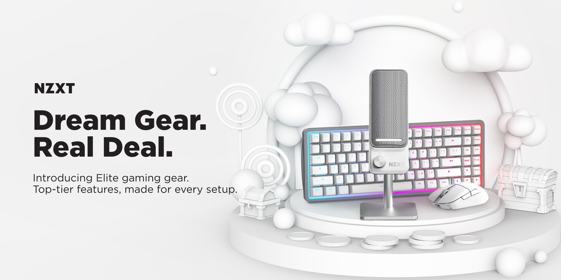 Bemutatkoztak az NZXT Elite szériás perifériái