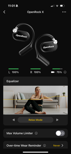 EQ beállítások