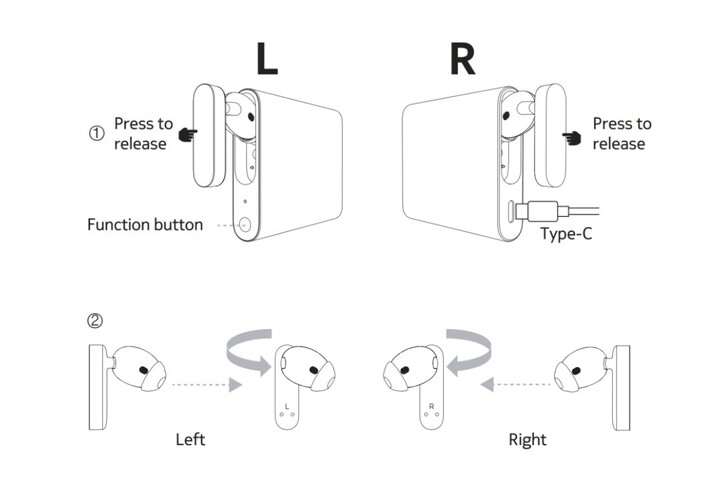A HMD Amped Buds fülhallgatóról egyelőre rendelkezésre álló egyetlen kép