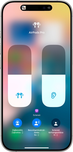 Külön beállítási lehetőségek jelennek meg az iOS-ben a hallókészülék funkcióhoz