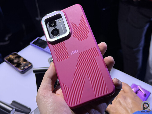 HMD X1 / Fusion a szelfikhez való derítőfénnyel felszerelt tokban