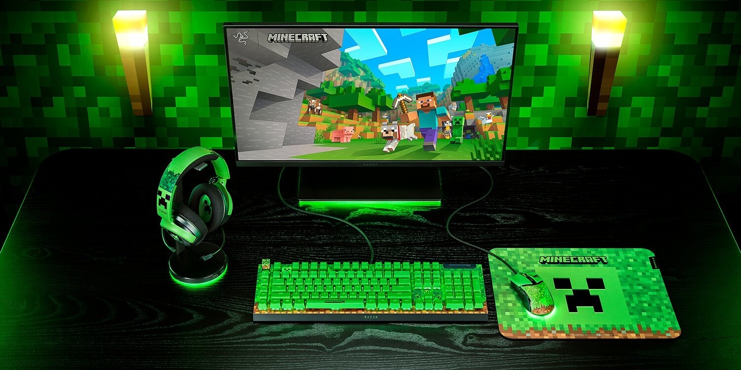 A blokkos külső Razer perifériát takar