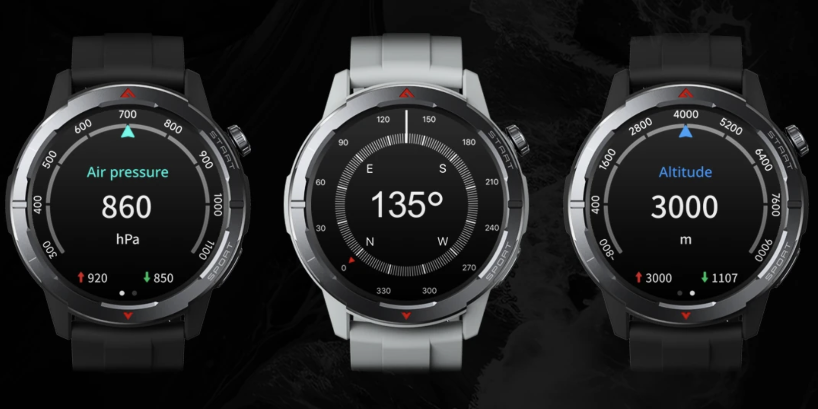 Akciófigyelő: AMOLED kijelzős GPS-es strapaóra 21 ezer forintért a Banggoodtól