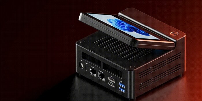 Notebookosított mini PC-t leplezett le az AOOSTAR
