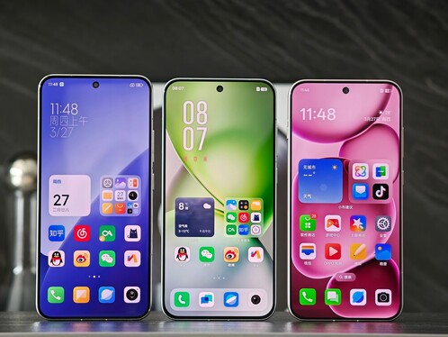 Balról jobbra: Xiaomi 15, Oppo Find X8s, Vivo X200 Pro mini