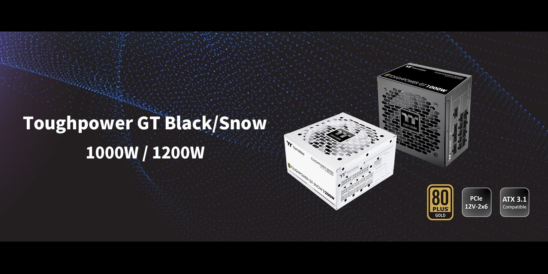 Bemutatkoztak a Thermaltake Toughpower GT sorozatú tápjai