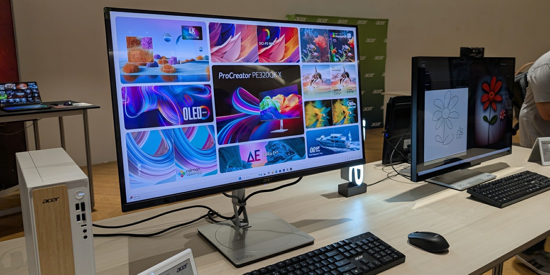 Computex 2025: Acer monitorok kreatív profik számára