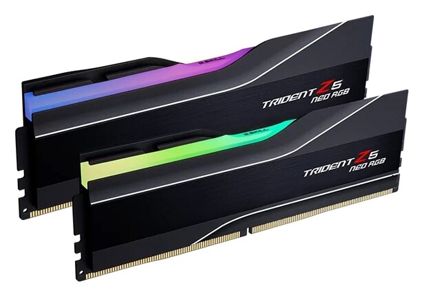 2 x 16 GB G.Skill Trident Z5 Neo RGB DDR5-6000 CL 30 (F5-6000J3038F16GX2-TZ5NR)