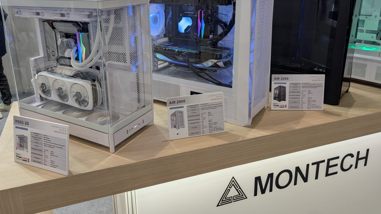 Computex 2025: igényes házak Montech portájáról