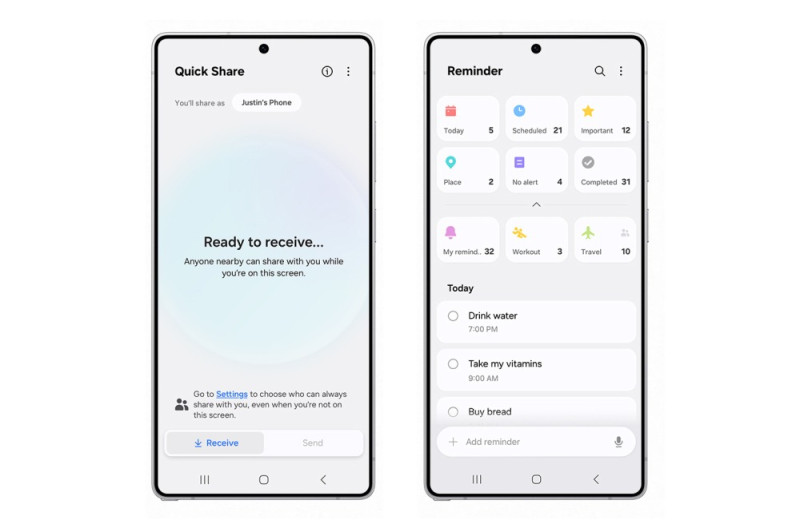 Friss jegyek a One UI 8 felületen
